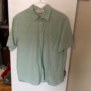 H&M Button Down Shirt Seafoam Green Large